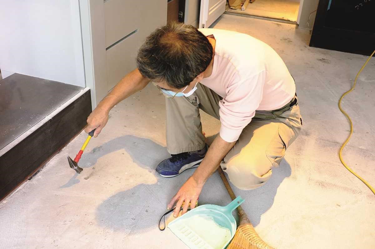 木地板的鋪設方式可分為兩種：漂浮式施工法與平鋪式施